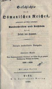 Cover of Geschichte des osmanischen Reiches by Joseph von Hammer-Purgstall