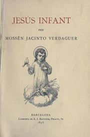 Cover of Jesús infant by Jacinto Verdaguer