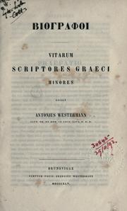Cover of Biographoi by Anton Westermann