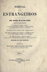 Cover of Portugal e os estrangeiros by Manuel Bernardes Branco