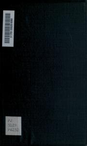 Front cover of Mayne zikhroynes̀ by Isaac Leib Peretz
