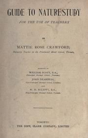 Cover of Guide to nature-study by Mattie Rose Crawford