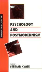 Front cover of Psychology and Postmodernism by Steinar Kvale