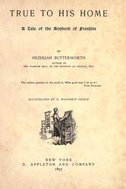 Cover of True to his home by Hezekiah Butterworth