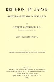 Front cover of Religion in Japan by George Augustus Cobbold