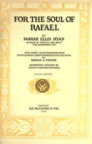 Front cover of For the soul of Rafael by Marah Ellis Martin Ryan