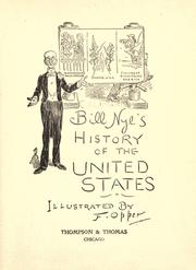 Front cover of Bill Nye's History of the United States by Bill Nye