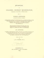 Front cover of Journal of Colonel George Washington by George Washington