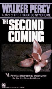 Cover of The second coming by Walker Percy