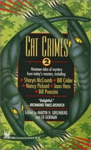 Front cover of Cat Crimes II by Martin H. Greenberg
