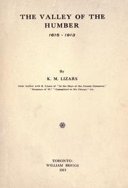 Front cover of The valley of the Humber, 1615-1913 by Kathleen Macfarlane Lizars