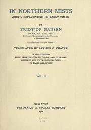 Cover of Nord i tåkeheimen by Fridtjof Nansen