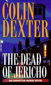 Front cover of The dead of Jericho by Colin Dexter