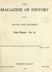 Cover of A collection of some of the most interesting narratives of Indian warfare in the West by Metcalfe, Samuel L.