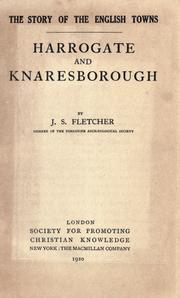 Front cover of Harrogate and Knaresborough by Joseph Smith Fletcher