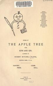 Front cover of Songs of the apple tree by Robert Mitchell Floyd
