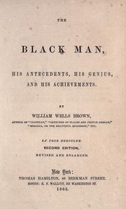 Cover of The black man by William Wells Brown