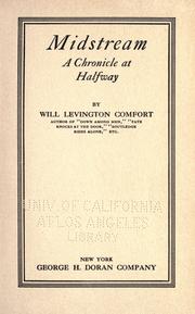 Cover of Midstream by Will Levington Comfort