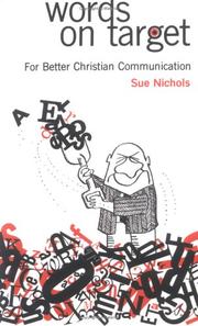 Front cover of Words on Target for Better Christian Communication by Sue Nichols