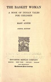 Front cover of The Basket Woman by Mary Austin