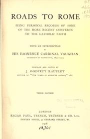 Front cover of Roads to Rome by J. Godfrey Raupert