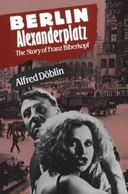 Cover of Berlin Alexanderplatz by Alfred Döblin