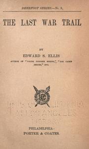 Cover of The last war trail by Edward Sylvester Ellis