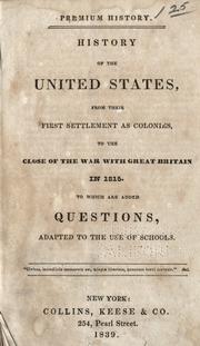 Cover of History of the United States by Salma Hale
