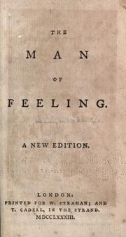 Front cover of The Man of Feeling by Henry Mackenzie