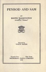 Cover of Penrod and Sam by Booth Tarkington
