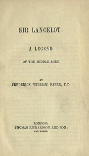 Front cover of Sir Lancelot by Frederick William Faber