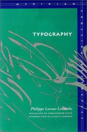 Cover of Essays by Philippe Lacoue-Labarthe