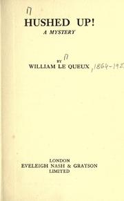 Cover of Hushed up! by William Le Queux