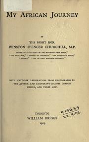 Cover of My African journey by Winston S. Churchill