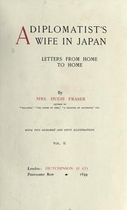 Cover of A diplomatist's wife in Japan by Mrs. Hugh Fraser