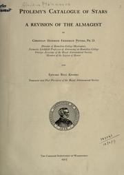 Front cover of Ptolemy's cataloque of stars by Ptolemy