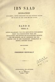 Front cover of Biographien Muhammeds by Muḥammad Ibn Saʻd