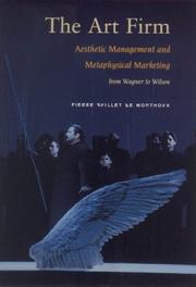 Cover of The art firm by Pierre Guillet de Monthoux