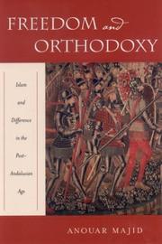 Front cover of Freedom and Orthodoxy by Anouar Majid