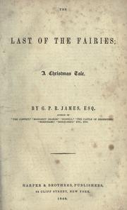 Front cover of The last of the fairies by G. P. R. James