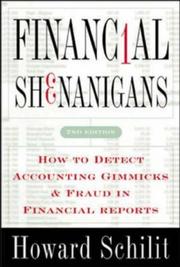 Cover of Financial Shenanigans by Howard M. Schilit
