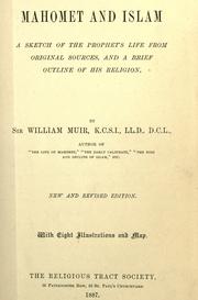 Cover of Mahomet and Islam by Sir William Muir