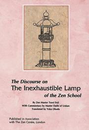 Front cover of The discourse on the Inexhaustible lamp of the Zen school by Tōrei
