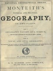 Front cover of Monteith's physical and political geography by James Monteith