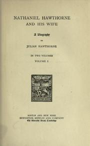 Front cover of Nathaniel Hawthorne and his wife by Julian Hawthorne