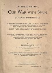 Cover of Pictorial history of our war with Spain for Cuba's freedom by Trumbull White