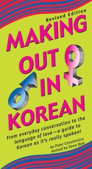 Cover of Making Out in Korean by Peter Constantine