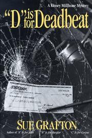 Cover of D is for Deadbeat (Kinsey Millhone, #4) by Sue Grafton