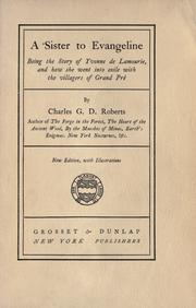 Front cover of A sister to Evangeline by Charles G. D. Roberts
