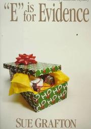 Cover of E Is for Evidence by Sue Grafton